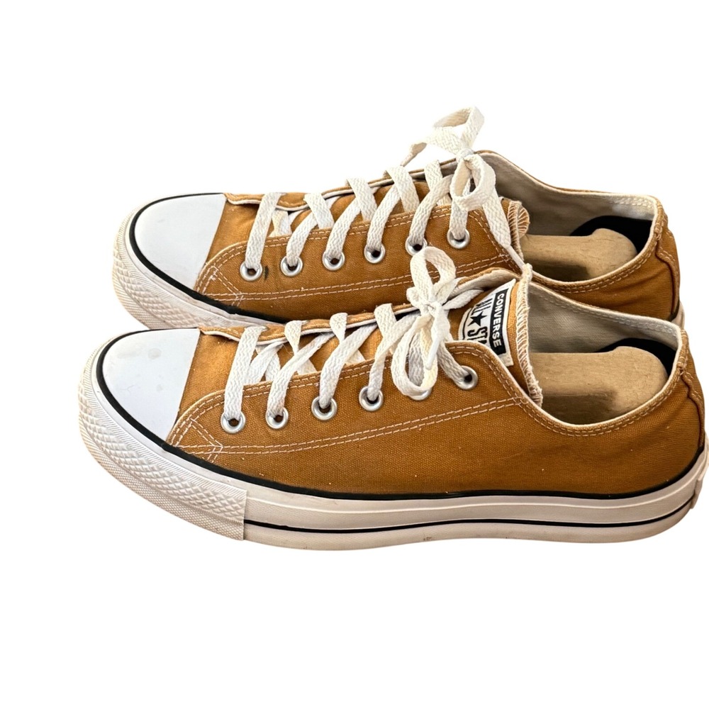 Converse Chuck Taylor All Star Burnt Honey Platform Sneakers Womens 10 Mens 8 - Picture 3 of 7